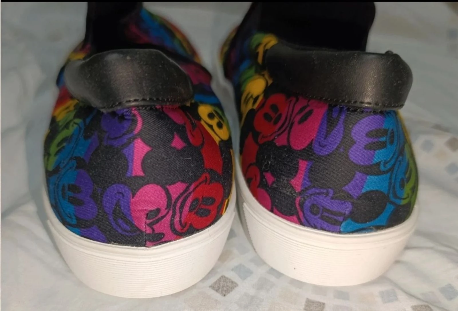 Sneakers Torrid & Mickey Mouse Rainbow Slip On 44.5EUR/12US – photo 4